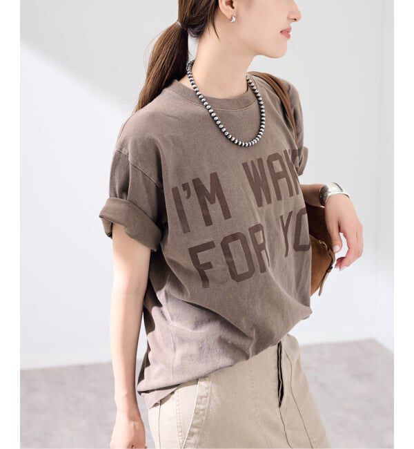 FRAMeWORK「STUDIO ANIMALS 別注IM WAKE FOR YOU TS」|Tシャツ・カットソー|
