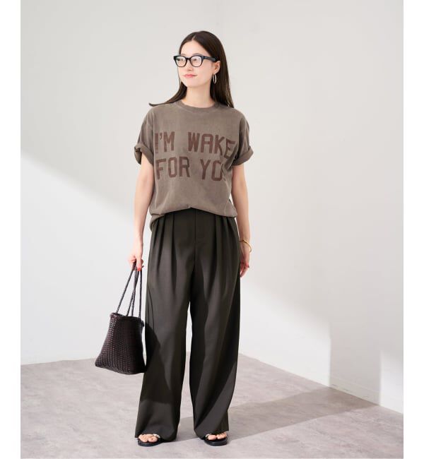 FRAMeWORK「STUDIO ANIMALS 別注IM WAKE FOR YOU TS」|Tシャツ・カットソー|