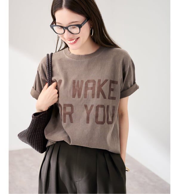 FRAMeWORK「STUDIO ANIMALS 別注IM WAKE FOR YOU TS」|Tシャツ・カットソー|