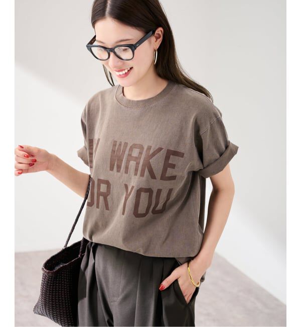 FRAMeWORK「STUDIO ANIMALS 別注IM WAKE FOR YOU TS」|Tシャツ・カットソー|