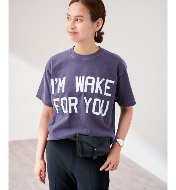 FRAMeWORK「STUDIO ANIMALS 別注IM WAKE FOR YOU TS」|Tシャツ・カットソー|