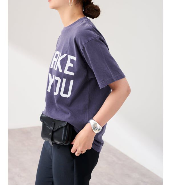 FRAMeWORK「STUDIO ANIMALS 別注IM WAKE FOR YOU TS」|Tシャツ・カットソー|