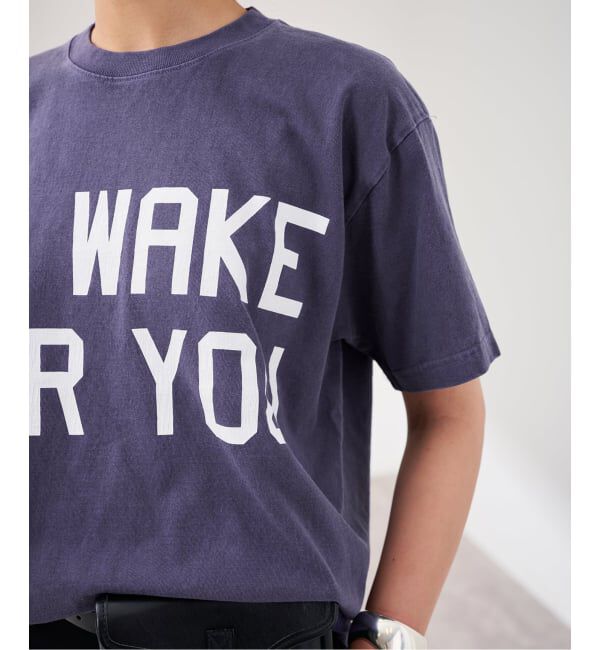 FRAMeWORK「STUDIO ANIMALS 別注IM WAKE FOR YOU TS」|Tシャツ・カットソー|