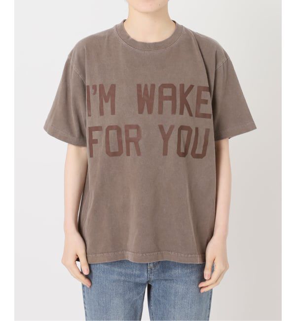 FRAMeWORK「STUDIO ANIMALS 別注IM WAKE FOR YOU TS」|Tシャツ・カットソー|