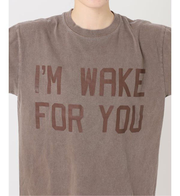 FRAMeWORK「STUDIO ANIMALS 別注IM WAKE FOR YOU TS」|Tシャツ・カットソー|