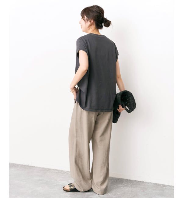 Spick and Span「《WEB限定 / 追加2予約》ドレープツイルイージーファティーグパンツ」|その他|