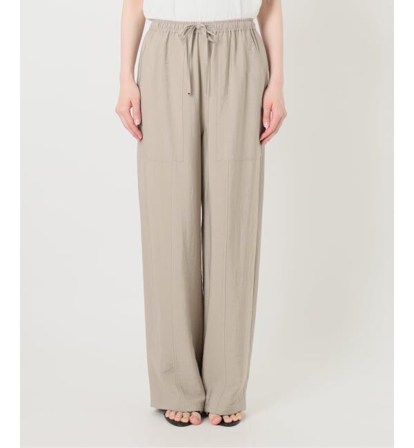 Spick and Span「《WEB限定 / 追加2予約》ドレープツイルイージーファティーグパンツ」|その他|