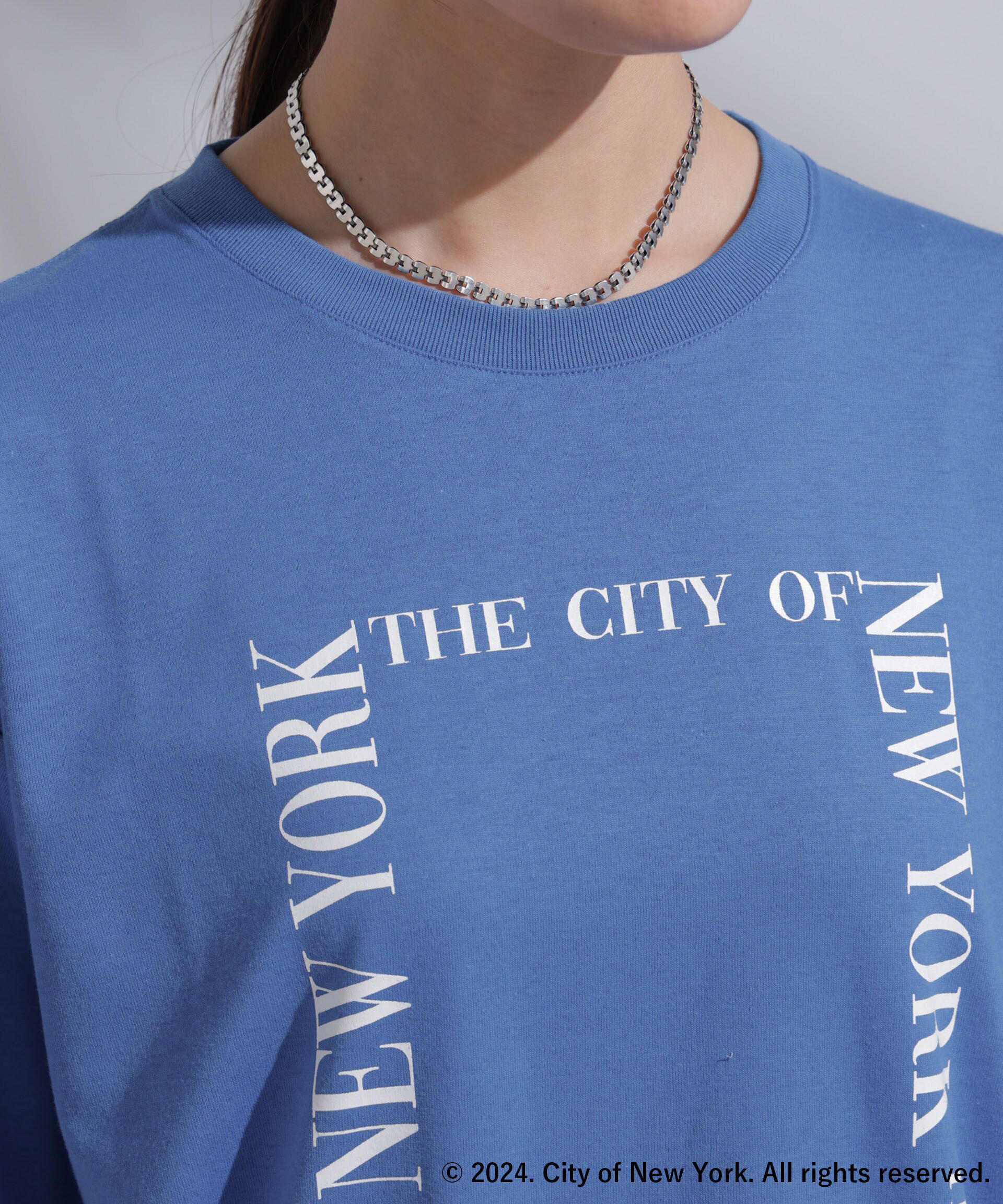 NANO universe「GOOD ROCK SPEED&times;Anti Soaked(R) 汗染み防止 NYC Tシャツ」|Tシャツ・カットソー|