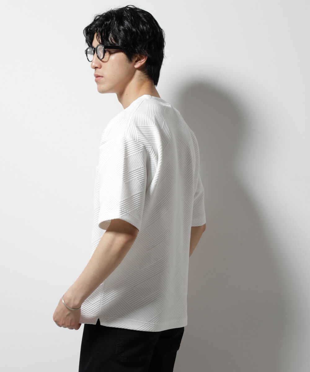 NANO universe「フクレジャガードポケットTシャツ」|Tシャツ・カットソー|