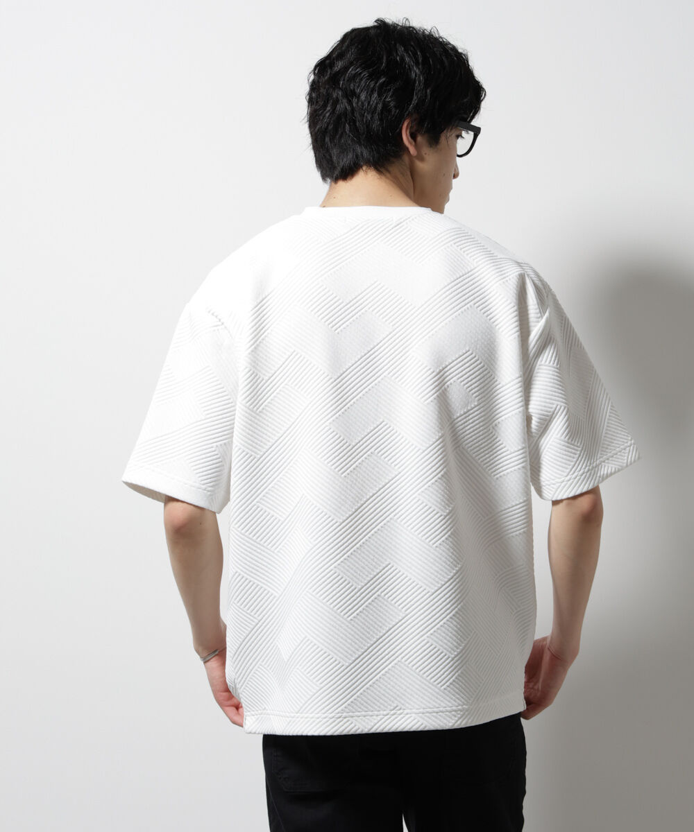NANO universe「フクレジャガードポケットTシャツ」|Tシャツ・カットソー|