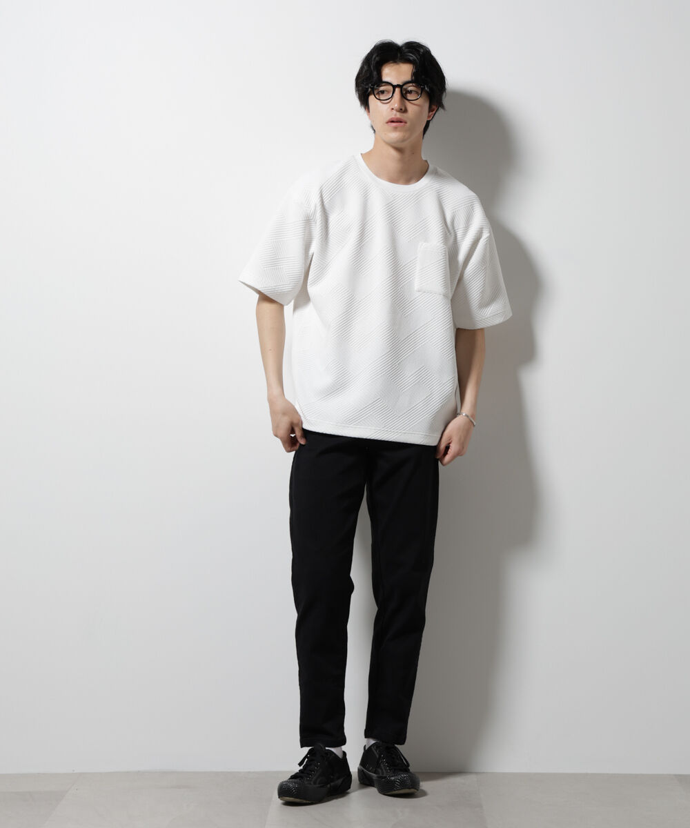 NANO universe「フクレジャガードポケットTシャツ」|Tシャツ・カットソー|