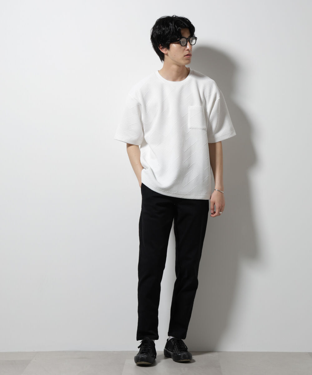 NANO universe「フクレジャガードポケットTシャツ」|Tシャツ・カットソー|