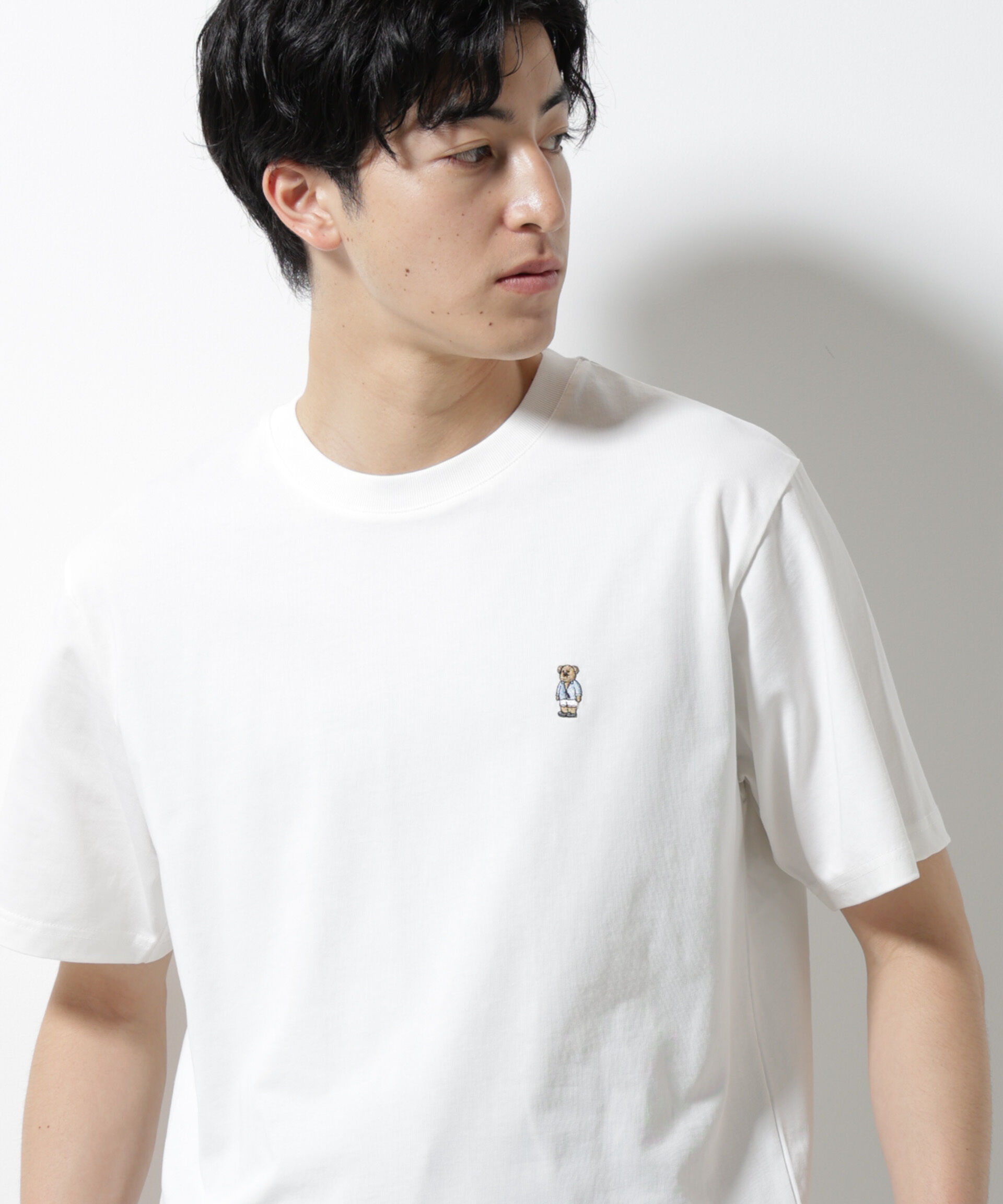 NANO universe「ナノベアTシャツ 半袖 夏服Ver.」|Tシャツ・カットソー|