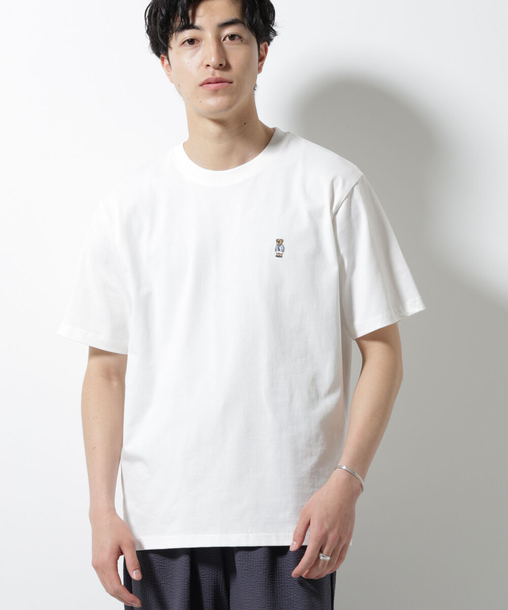 NANO universe「ナノベアTシャツ 半袖 夏服Ver.」|Tシャツ・カットソー|