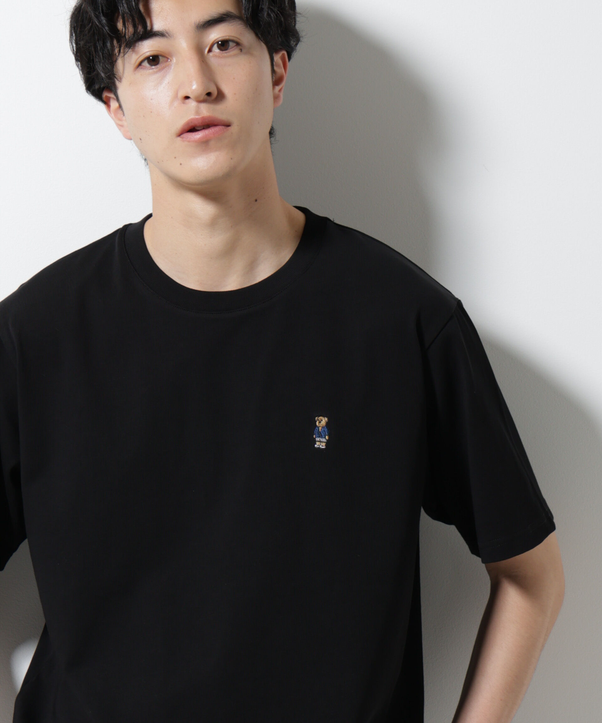 NANO universe「ナノベアTシャツ 半袖 夏服Ver.」|Tシャツ・カットソー|