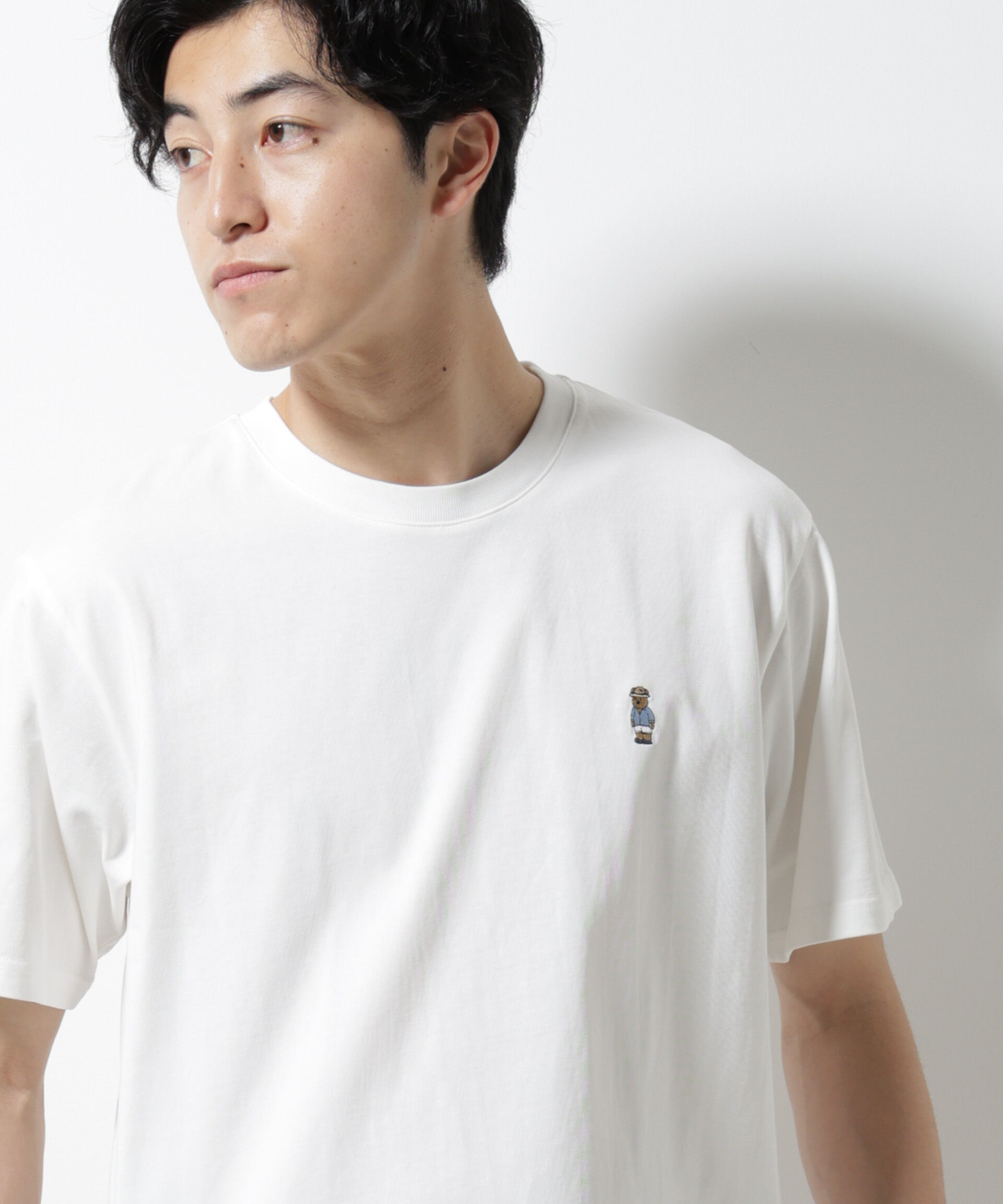 NANO universe「ナノベアTシャツ 半袖 夏服Ver.」|Tシャツ・カットソー|
