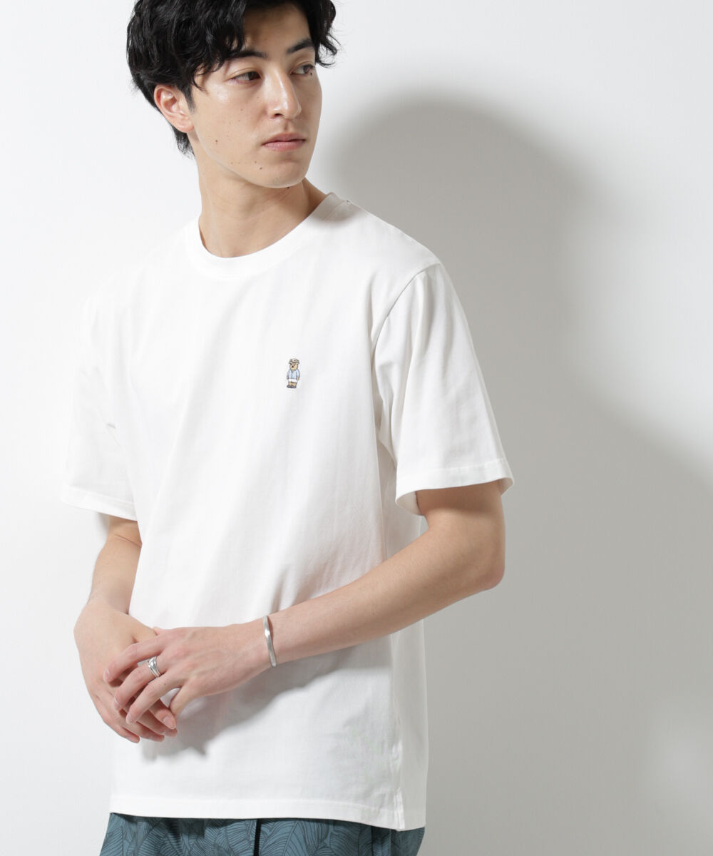 NANO universe「ナノベアTシャツ 半袖 夏服Ver.」|Tシャツ・カットソー|
