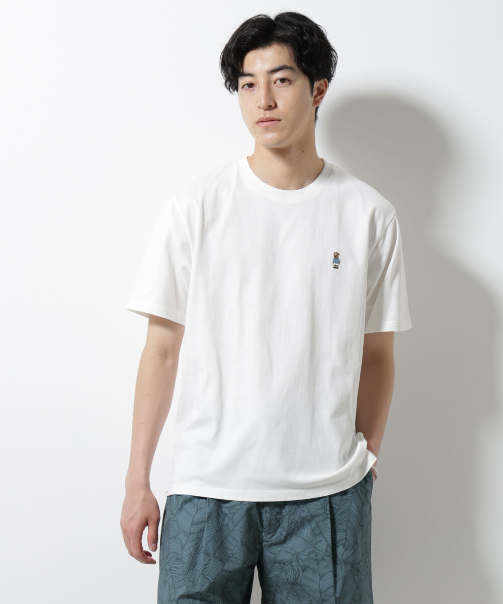 NANO universe「ナノベアTシャツ 半袖 夏服Ver.」|Tシャツ・カットソー|
