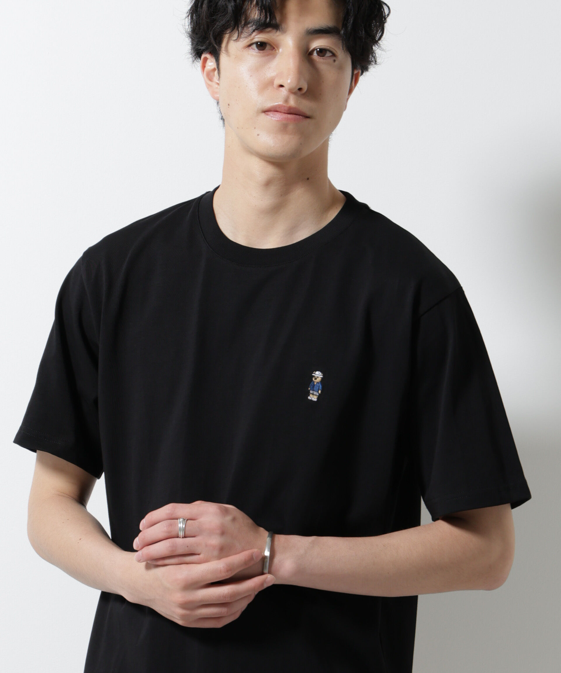 NANO universe「ナノベアTシャツ 半袖 夏服Ver.」|Tシャツ・カットソー|