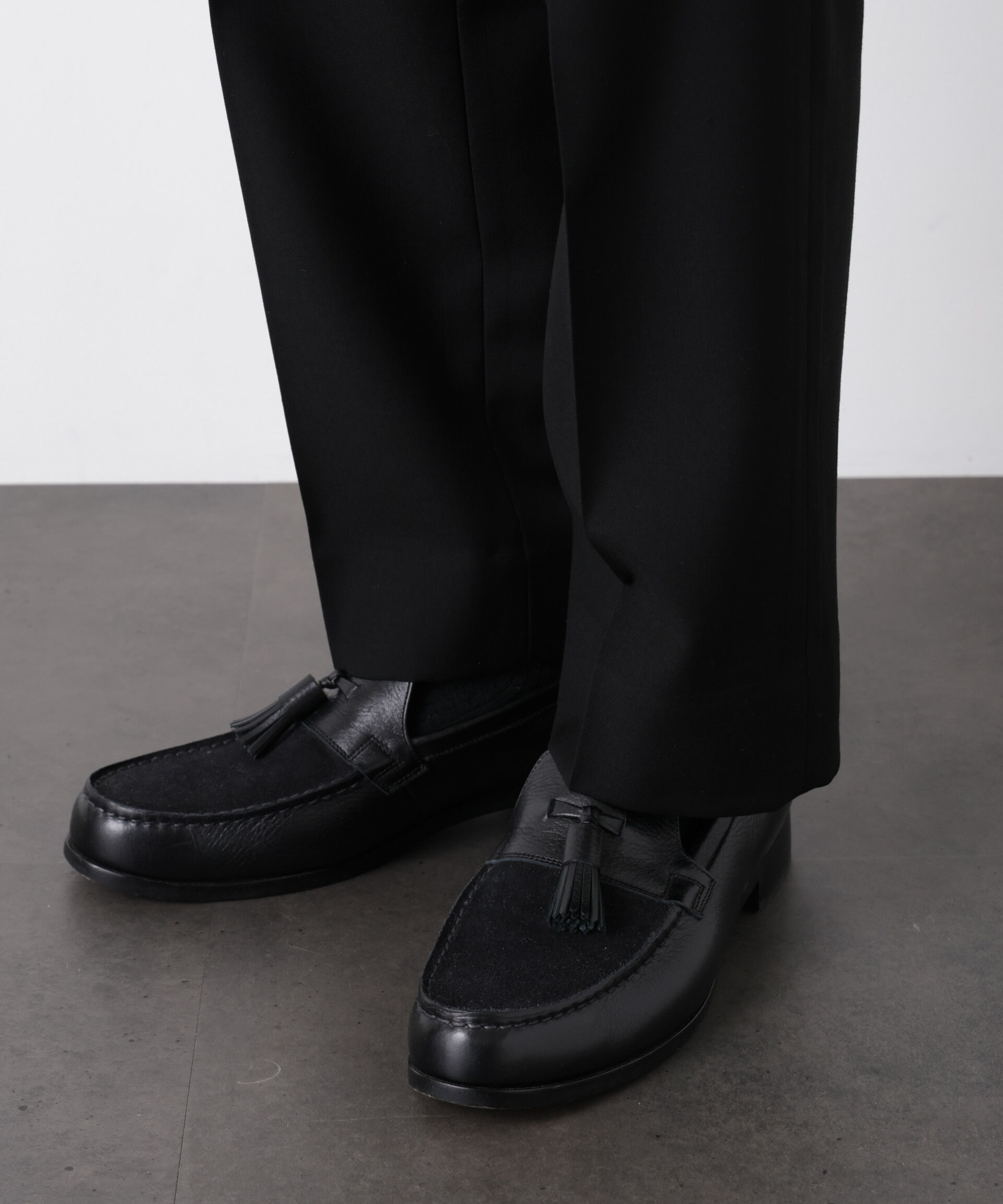 nano･universe「｢Damerino Formal｣ ﾌﾞﾗｯｸﾌｫｰﾏﾙｵｰﾙｼｰｽﾞﾝﾊﾟﾝﾂ(ｾｯﾄ  」|スーツ|
