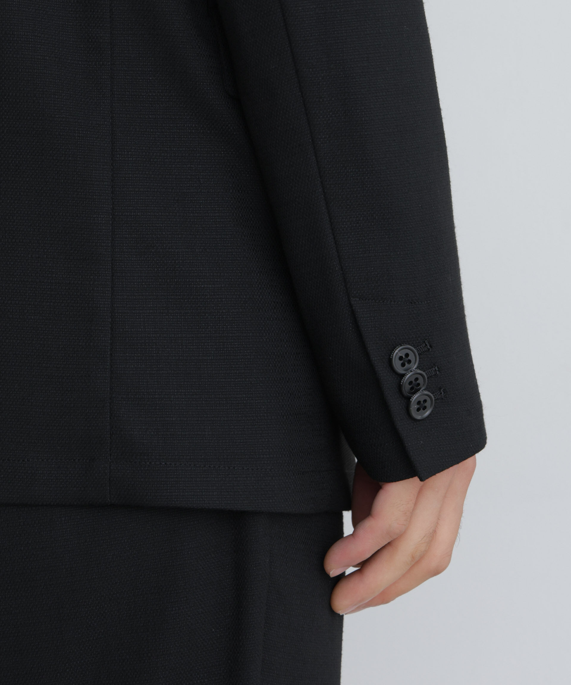 NANO universe「｢Damerino｣ T/Rスラブストレッチセットアップ/WASHABLE」|スーツ|