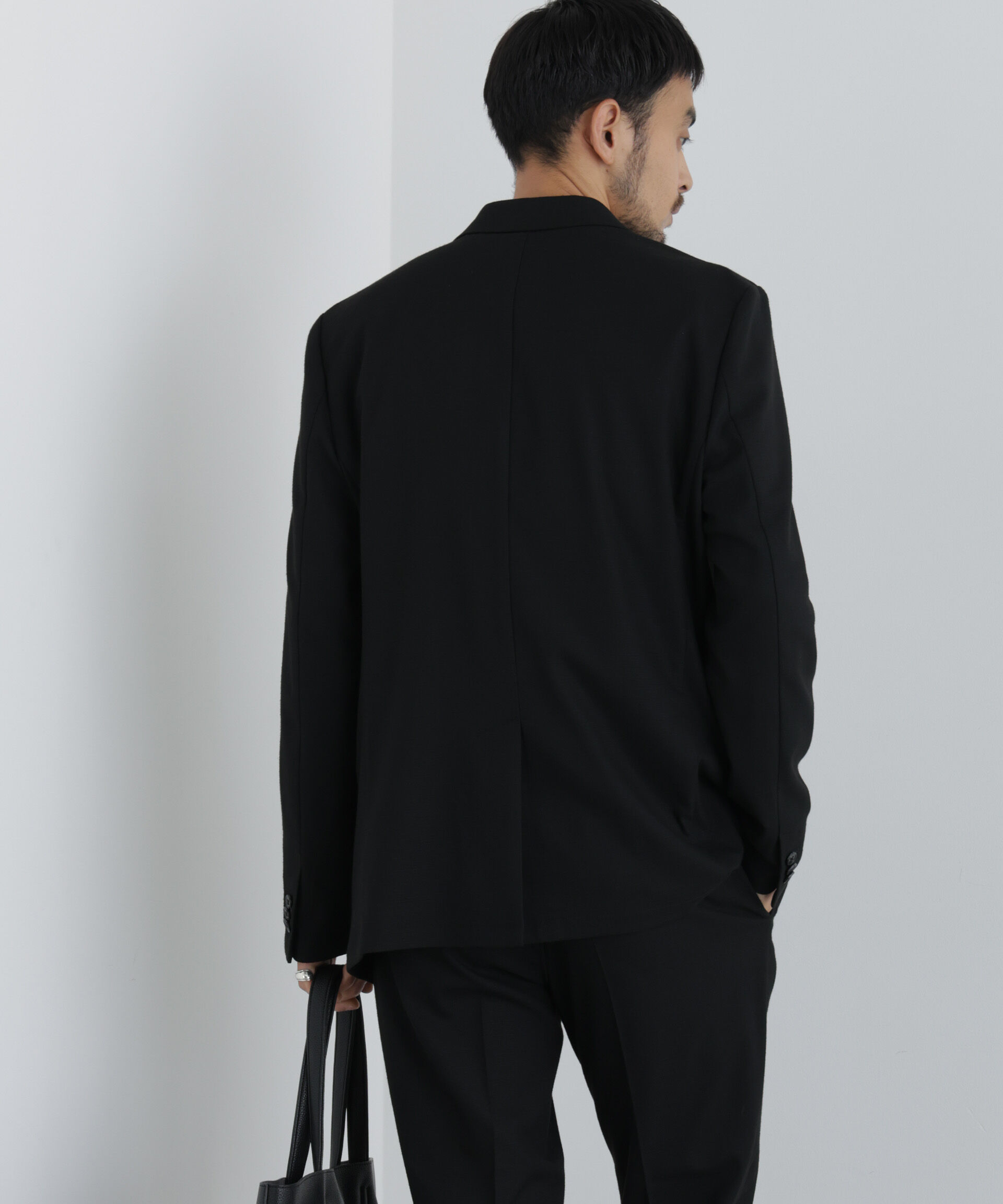 NANO universe「｢Damerino｣ T/Rスラブストレッチセットアップ/WASHABLE」|スーツ|