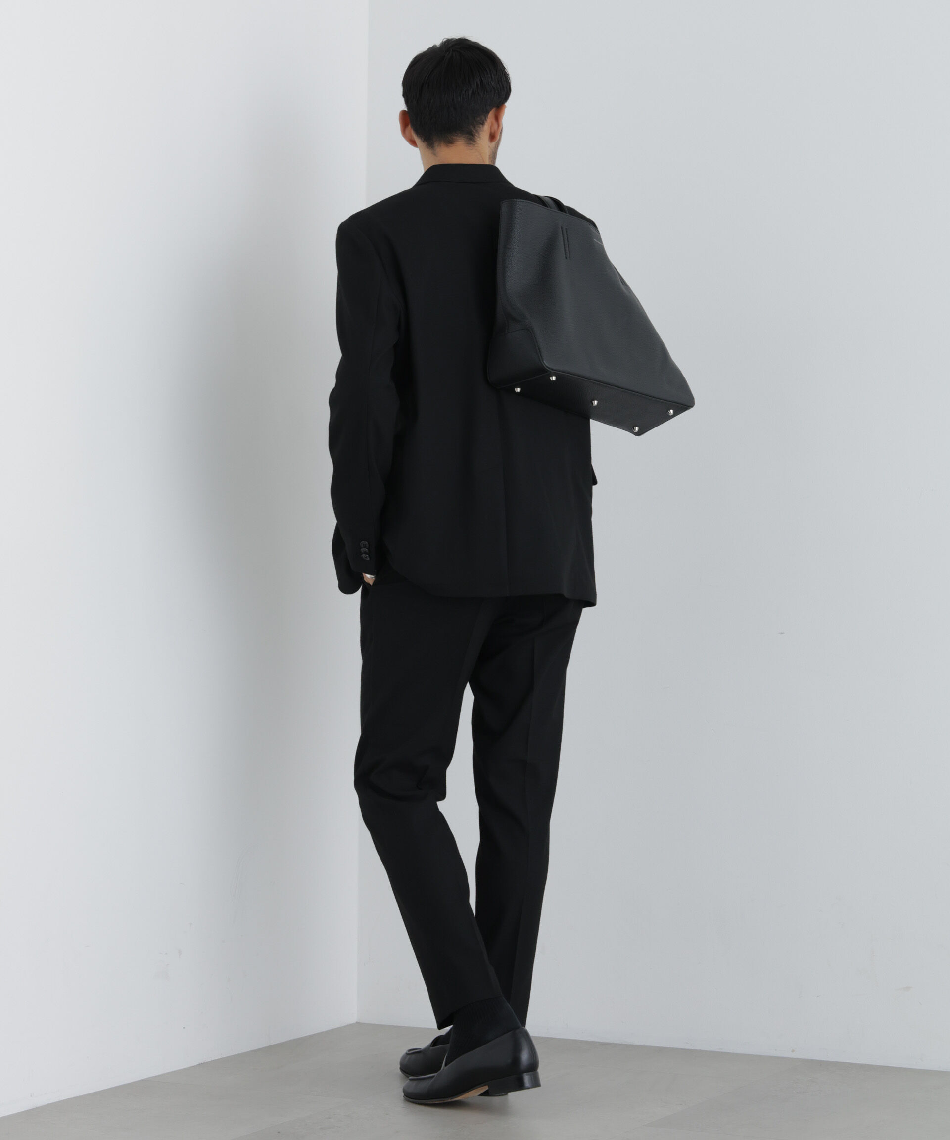 NANO universe「｢Damerino｣ T/Rスラブストレッチセットアップ/WASHABLE」|スーツ|