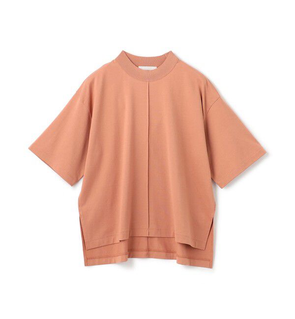 BEIGE,「【BEIGE,ecru/WEB限定・洗える】JERSEY STITCH / コットンハーフスリーブトップス」|Tシャツ・カットソー|