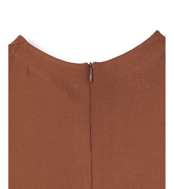 BEIGE,「【Oggi掲載】LABRADO / ダーツニット ロングワンピース」|ワンピース|