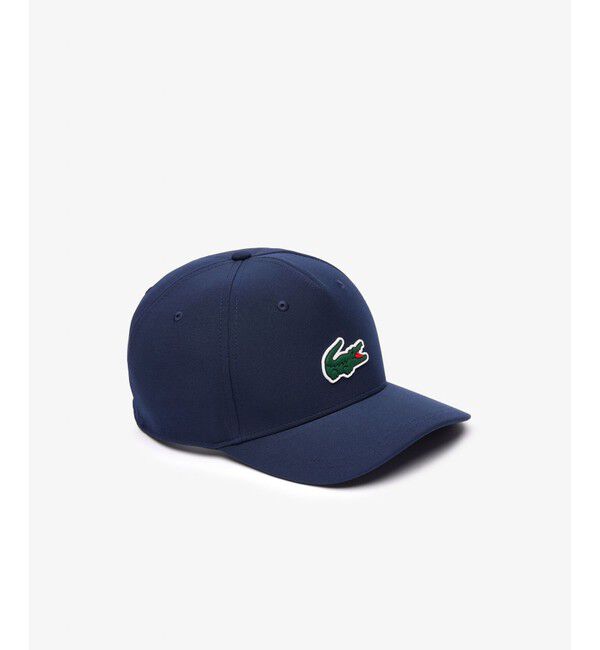 LACOSTE「ワンポイント 耐水ゴルフキャップ」|キャップ・キャスケット|ネイビー