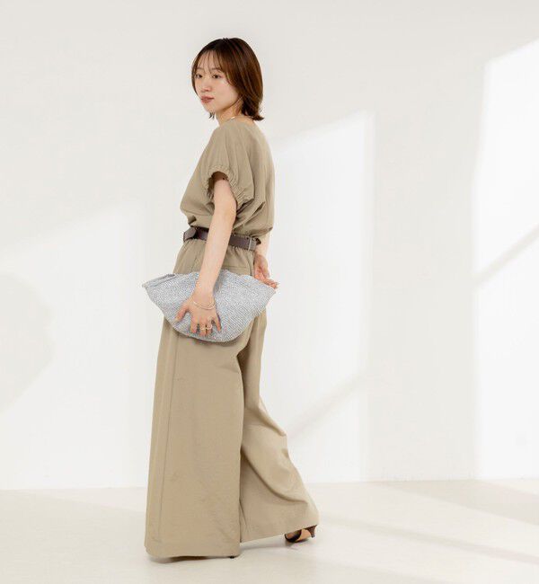 NOLLEY'S「【新色追加/一部WEB限定サイズあり】ウォッシャブルエクセルテックタンブラー2タックワイドパンツ」|その他|