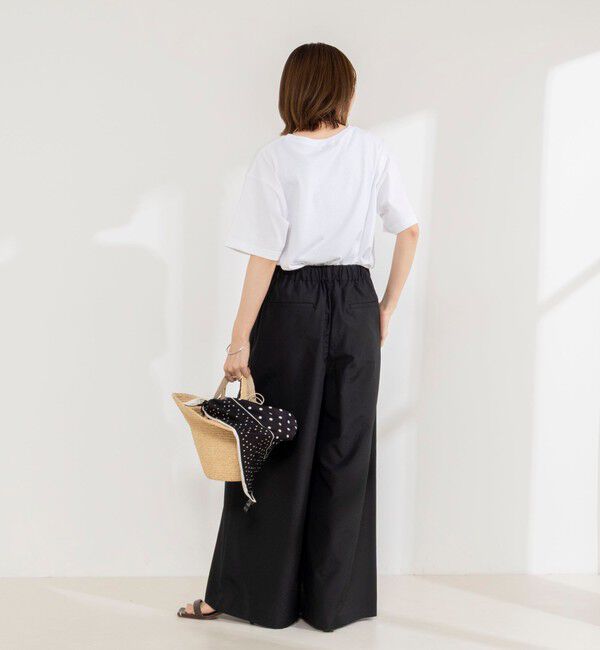 NOLLEY'S「【新色追加/一部WEB限定サイズあり】ウォッシャブルエクセルテックタンブラー2タックワイドパンツ」|その他|