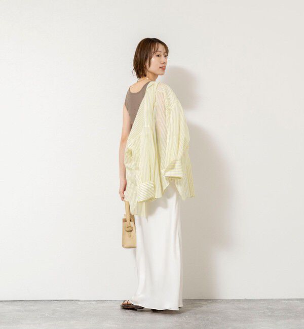NOLLEY'S sophi「ウォッシャブルカップ付きリブタンクトップ」|タンクトップ|