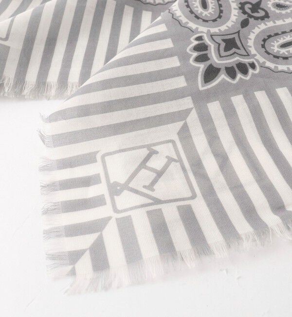 NOLLEY'S goodman「《HERNO》PAISLEY PRINT SCARF ペイズリープリント コットンスカーフ 26SS」|バンダナ・スカーフ|