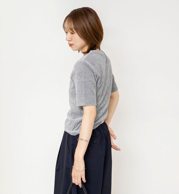 NOLLEY'S sophi「【PROTAGONISTA/プロタゴニスタ】ベロアＴ」|Tシャツ・カットソー|