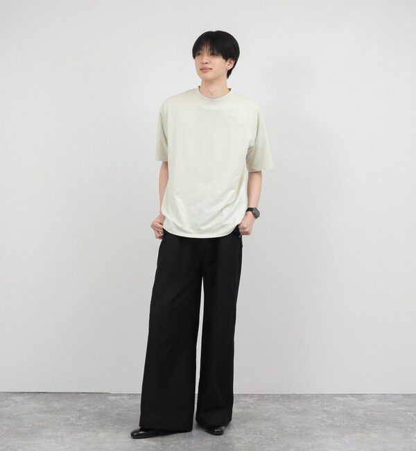 NOLLEY'S goodman「【BECシリーズ】《接触冷感/UVカット》PIGMENT DYE BIO WASH ピグメント染め オーバーサイズTシャツ」|Tシャツ・カットソー|