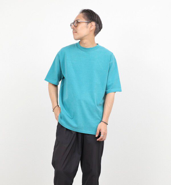 NOLLEY'S goodman「【BECシリーズ】《接触冷感/UVカット》PIGMENT DYE BIO WASH ピグメント染め オーバーサイズTシャツ」|Tシャツ・カットソー|