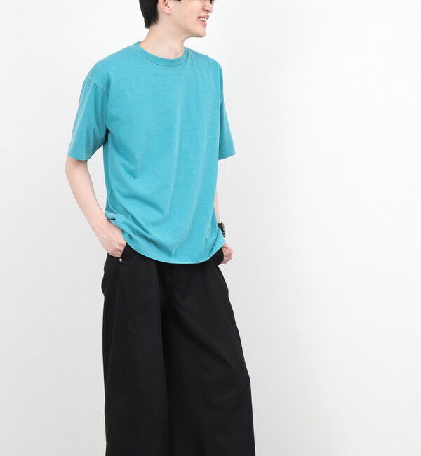 NOLLEY'S goodman「【BECシリーズ】《接触冷感/UVカット》PIGMENT DYE BIO WASH ピグメント染め オーバーサイズTシャツ」|Tシャツ・カットソー|