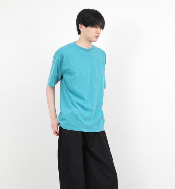 NOLLEY'S goodman「【BECシリーズ】《接触冷感/UVカット》PIGMENT DYE BIO WASH ピグメント染め オーバーサイズTシャツ」|Tシャツ・カットソー|
