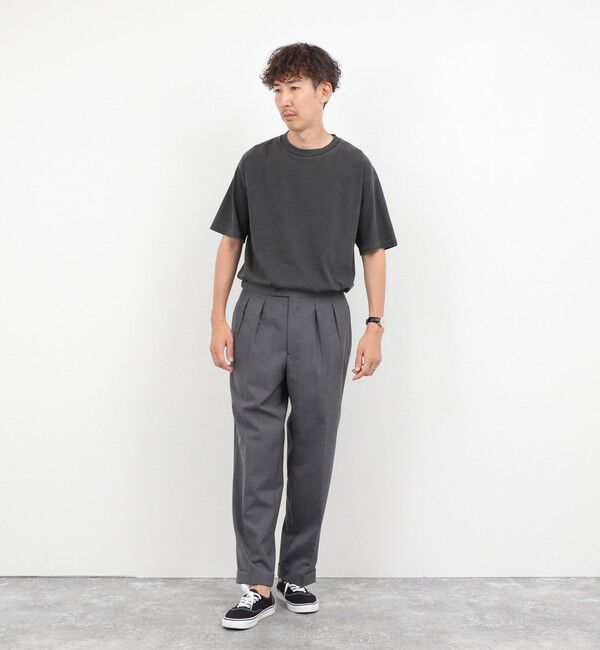 NOLLEY'S goodman「【BECシリーズ】《接触冷感/UVカット》PIGMENT DYE BIO WASH ピグメント染め オーバーサイズTシャツ」|Tシャツ・カットソー|
