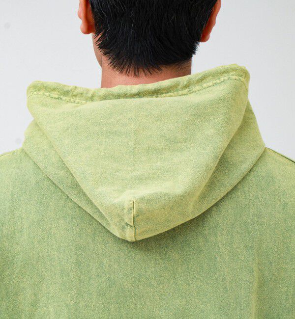 GLOSTER「【ロンT以上、パーカー未満】ケミカル加工 フードロンT」|パーカー|