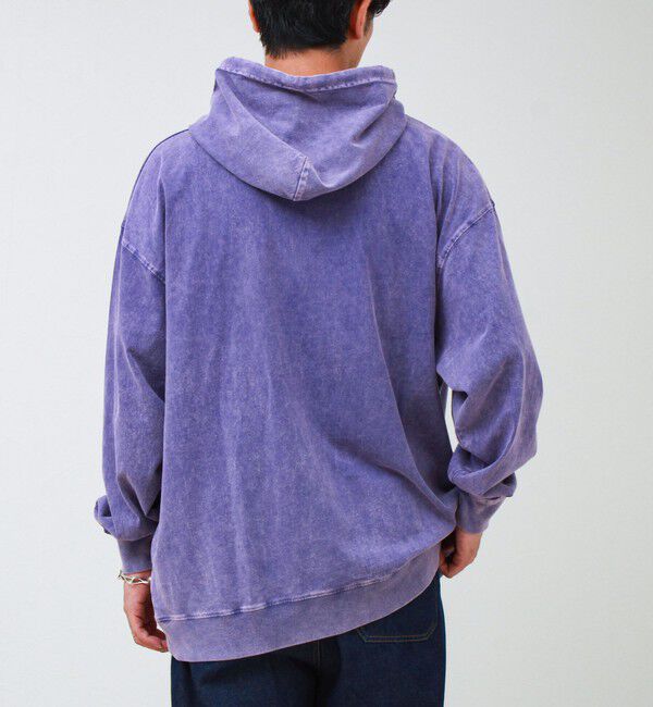 GLOSTER「【ロンT以上、パーカー未満】ケミカル加工 フードロンT」|パーカー|
