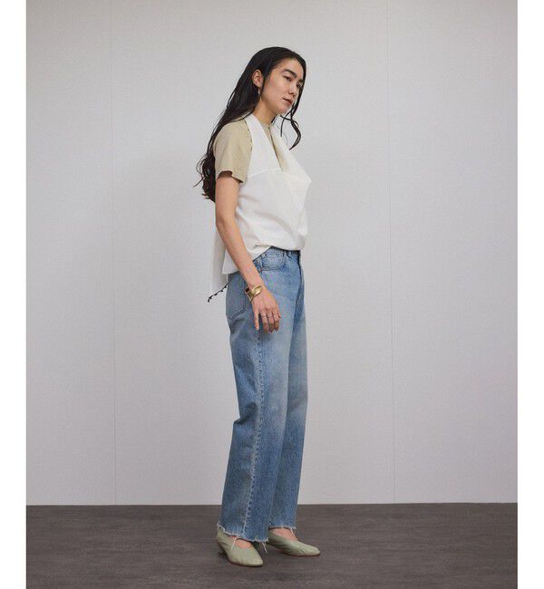 SALON adam et rope'「【SERA STUDIO（セーラスタジオ）】DRAPED SCARF TOP」|シャツ・ブラウス|