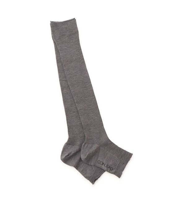 SALON adam et rope'「【CONLEAD（コンリード）】Silk Rib Long Open Toe」|ソックス|