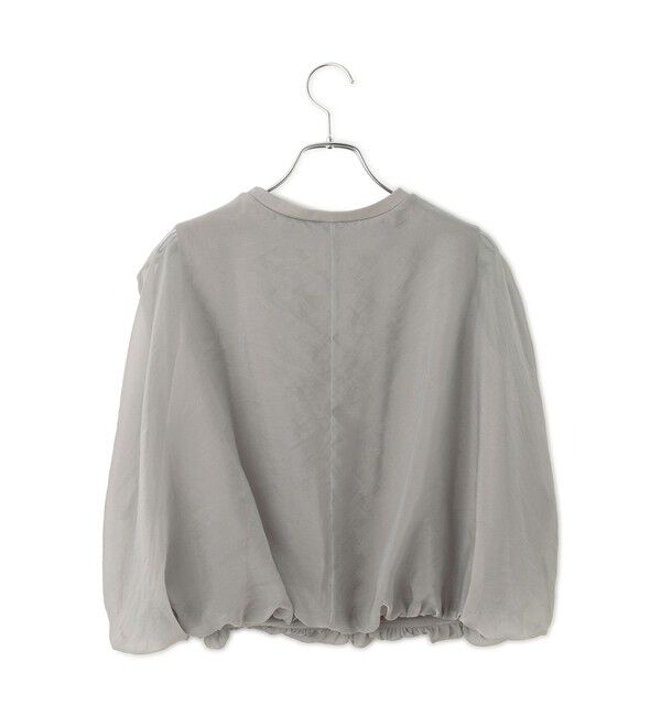 SALON adam et rope'「【WEB限定】シアーオーガンジーバルーンプルオーバー」|その他|