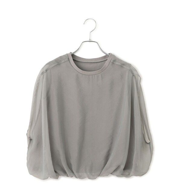 SALON adam et rope'「【WEB限定】シアーオーガンジーバルーンプルオーバー」|その他|