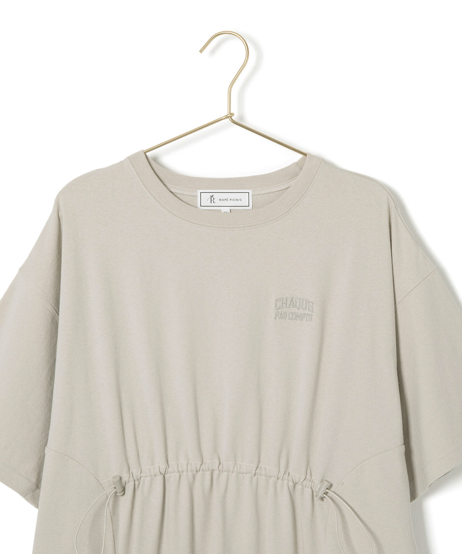 ROPE' PICNIC R「ウエストドロスト付きTワンピース」|ワンピース|