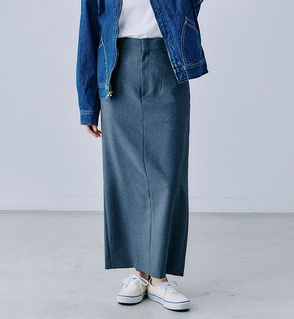  「THE SHINZONE | CHRYSLER SKIRT WOMEN」|スカート|GREY