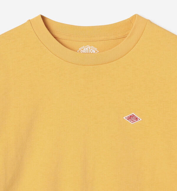 DANTON「DANTON | コットン天竺 ショートTシャツ SOLID WOMEN」|Tシャツ・カットソー|