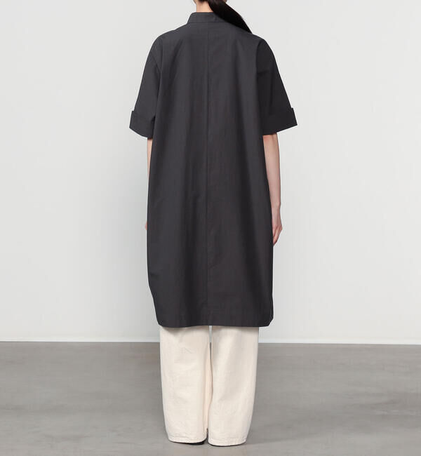 DANTON「DANTON | コットンポプリン ワークシャツワンピース WOMEN」|ワンピース|